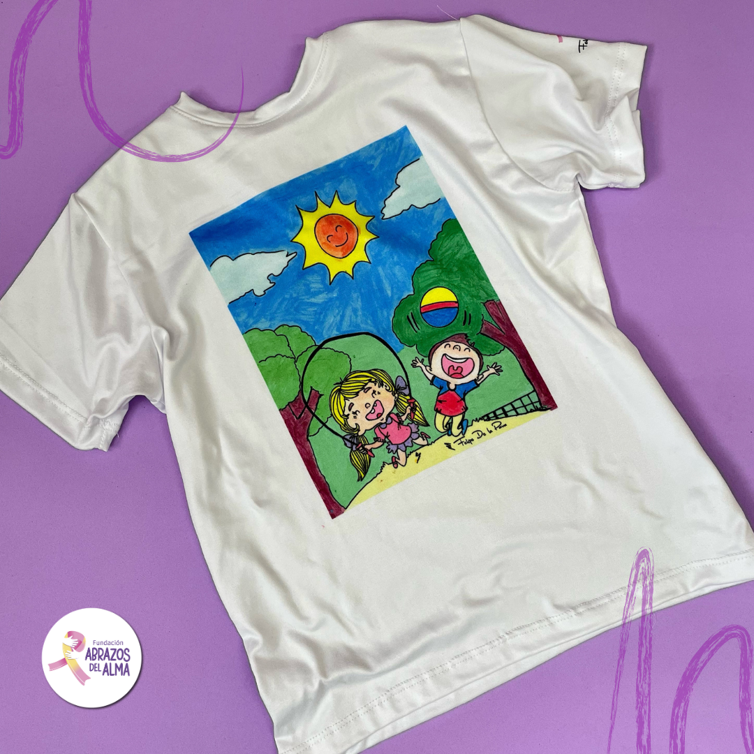 Camiseta Infantil Sol